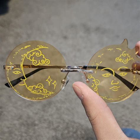 Empyre Yellow Celestial Sunglasses Missing One Of Depop