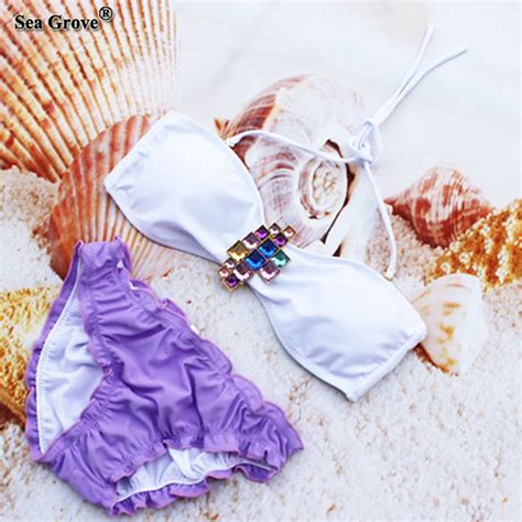 Aliexpress Buy Sexy Bikini Set 2016 New Women Swimwear Swimsuit Women Bikinis Solid