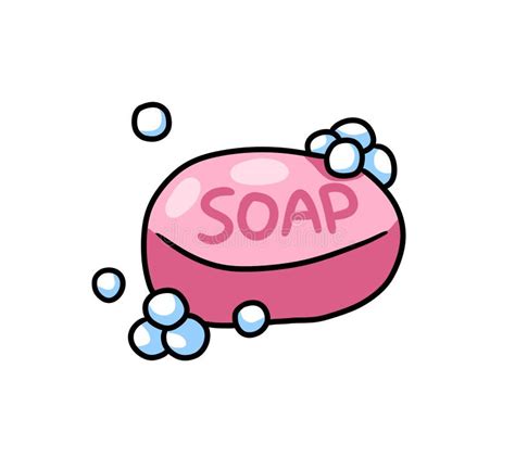 Cartoon Home Washroom Soap Royalty Free SVG, Cliparts,, 60% OFF