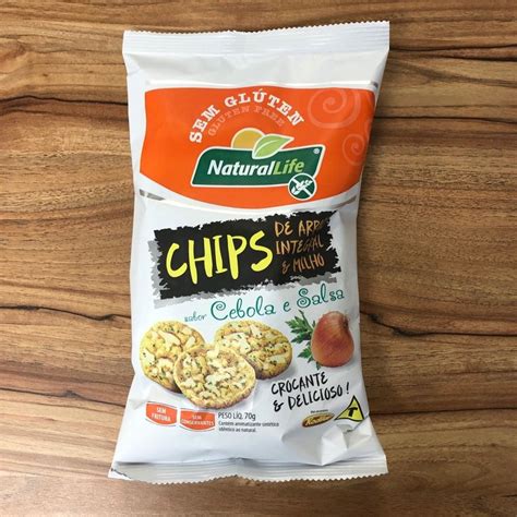 Chips De Arroz Integral E Milho S Gl Ten G Natural Life