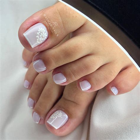 23 Chic Milky French Pedicure Ideas 2024 DrExplains