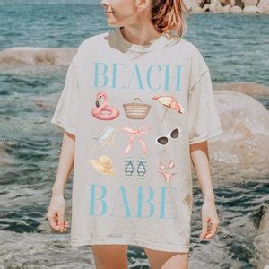Trendy Summer Png Beach Babe Png Beach Vibes Png Aesthetic Summer Png Coquette Beach Png Tshirt
