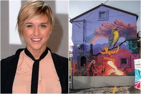 Un murale per Nadia Toffa a Trieste Con il suo impegno ha aiutato la città