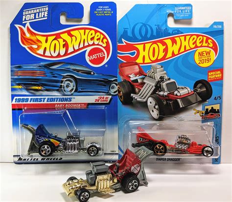 20 Years Later: Baby Boomer (1999) and Diaper Dragger (2019) : r/HotWheels
