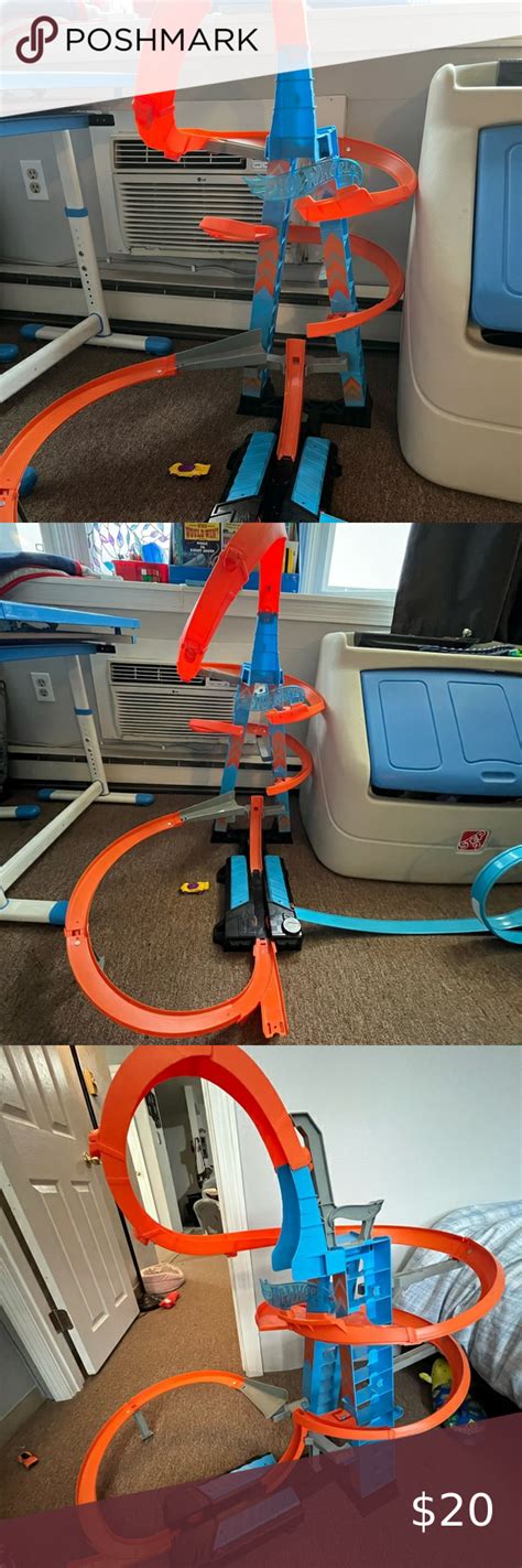 Hot Wheels Sky Crash Tower Trackset