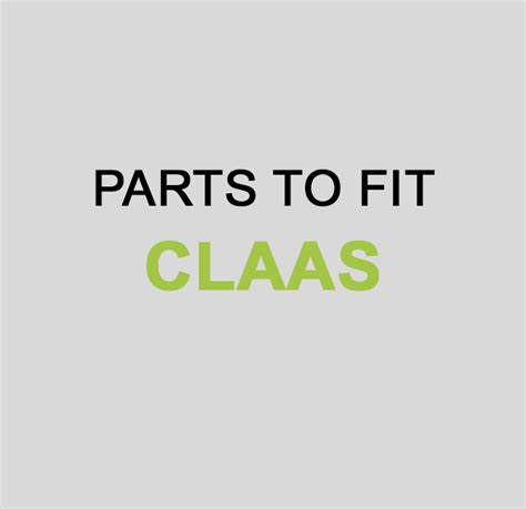 CLAAS Parts - PARTS (By Brand) | Agri-Linc