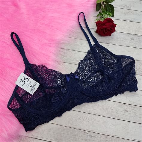 sutiã de renda sem bojo aro de metal plus size lingerie sutian renda Premium sutiã Kaylane