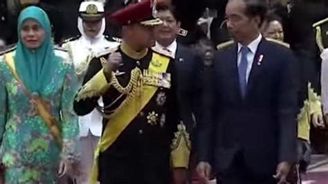 Dikawal Putra Mahkota Ini Momen Presiden Jokowi Hadir Di Pernikahan