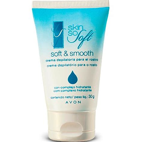 Creme Depilatório Para O Rosto - Creme Depilatório para o Rosto Skin So Soft Avon 30g Depilação Facial ...