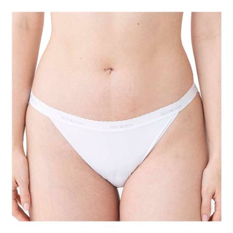 Bikini Fruit Of The Loom Talla M Blanco Walmart