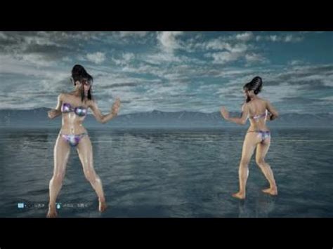 連射コントローラーでトレモのマネマネくんをすると鉄拳 TEKKEN トロピカルビキニ ビキニ 水着 BIKINI