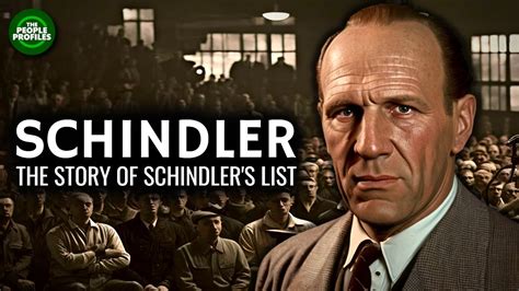 Oskar Schindler And The Story Of Schindlers List Factual Docs