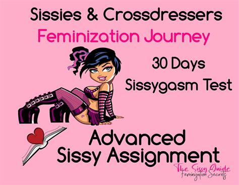 30 Days Sissygasm Inc Chastity Sissy Task Sissy Assignments