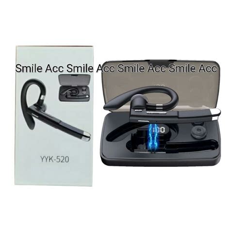 Jual Headset Bluetooth YYK-520 Ear Hook Headphones Waterproof YKK 520 ...