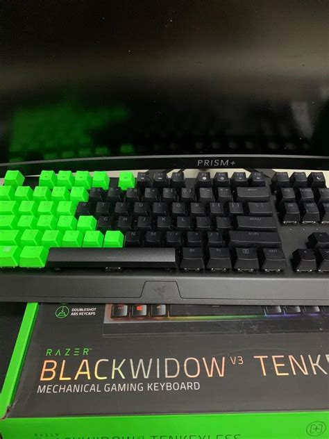 Razer Blackwidow V3 Tenkeyless Razer Keycapgreen Computers And Tech