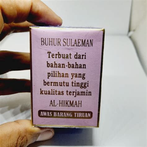jual buhur  dupa super wangi varian sulaiman  magribi segel