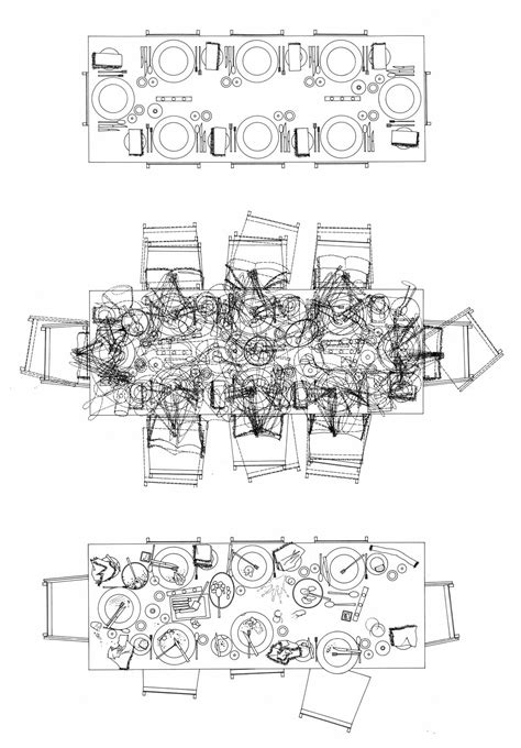 Drawing Dining Table at PaintingValley.com | Explore collection of ...