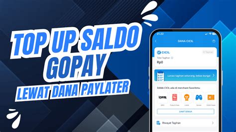 Top Up Dana With Gopay Paylater A Quick Guide