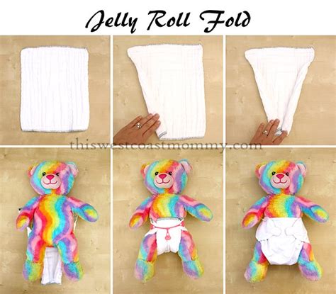 6 Ways To Fold A Prefold Cloth Diaper This West Coast Mommy