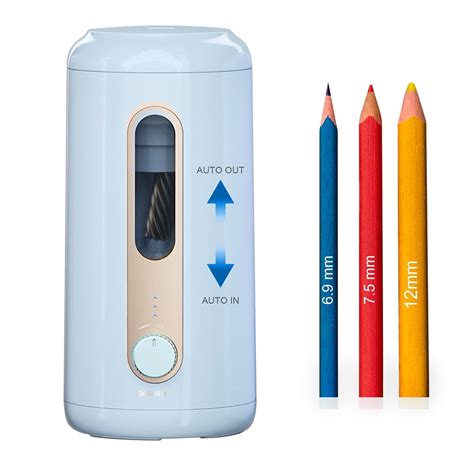 Deli Rechargeable Electric Pencil Sharpener Fully Automatic Pencil