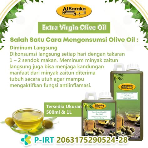 Minyak Zaitun Extra Virgin Olive Oil Asba Jaya Berkah