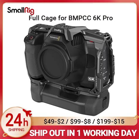 Smallrig Blackmagic Design Pocket Cinema Camera Cage Rig For Bmpcc 6k