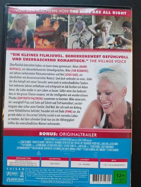 DVD Thanks for Sharing Süchtig nach Sex mit Gwyneth Paltrow Gebraucht in Basel für CHF 5 mit