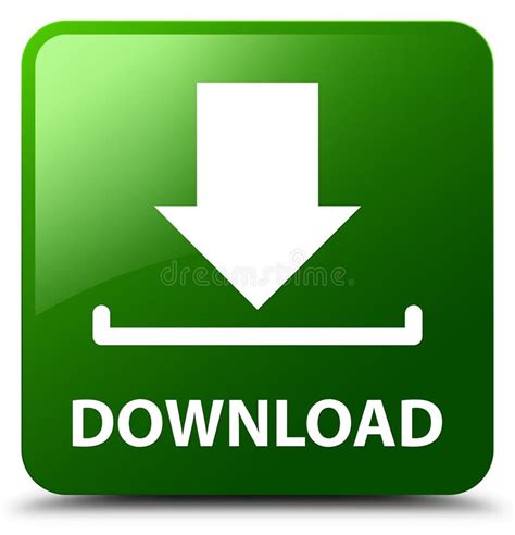Download green button stock vector. Illustration of arrow - 77586005