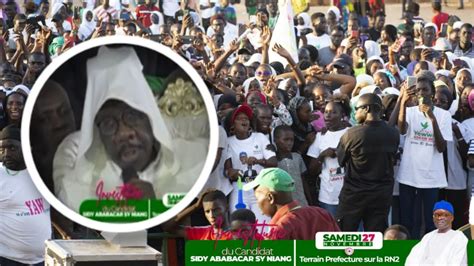 L Intervention De Serigne Moustapha Sy Au Meeting De Yewwi Askan Wi