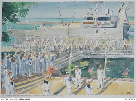 The Commissioning Of Hmas Armidale Australian War Memorial