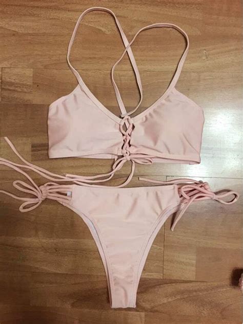 New Bikini Sexy Beach Swimsuit Women Multicolor Coconut Swimwear Bathing Suit Triangle