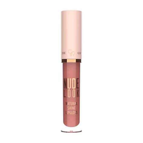 Golden Rose Nude Look Natural Shine Lipgloss 02 Pinky Nude 4 5ml