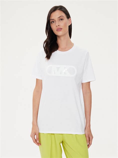 MICHAEL Michael Kors Футболка MS451EA97J Білий Regular Fit | Modivo.ua