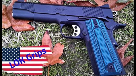Kimber Custom Tle Ii Lok Grips 1911 Classics Youtube