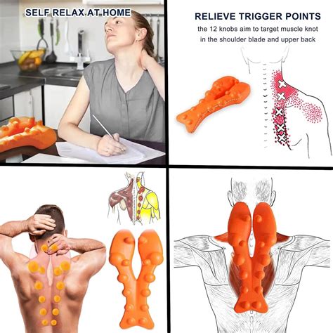Therapy Point Trapezius Massage Device | Trigger Point Relief for Upper