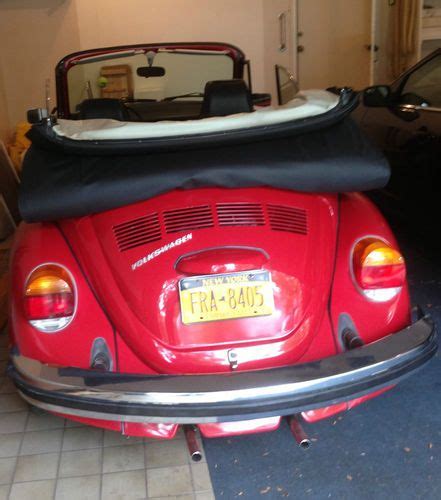 Sell Used 1974 Volkswagen Super Beetle Convertible 2 Door In Webster