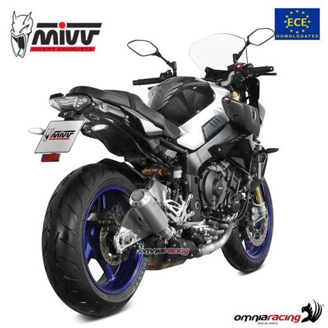 Mivv Exhaust Slip On Mk Approved Steel Yamaha Mt Y