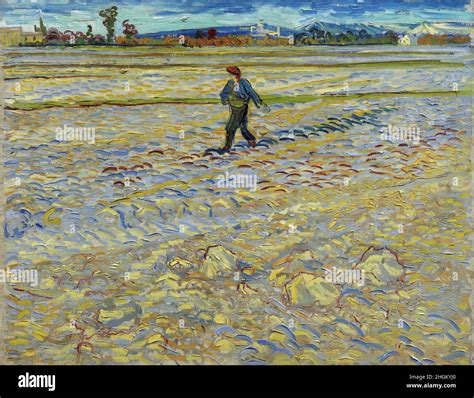 The Sower 1888 Oil On Canvas No Info Van Gogh Vincent Stock Photo