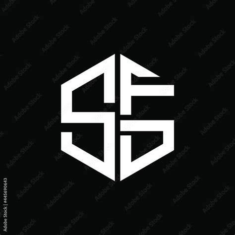 sfd logo sfd icon sfd vector sfd monogram sfd letter sfd minimalist sfd