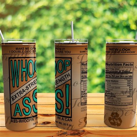 Can Of Whoop Ass Etsy