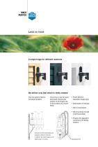 SHUTTER HARDWARE Maco Mayer Co Beschläge GmbH PDF Catalogs