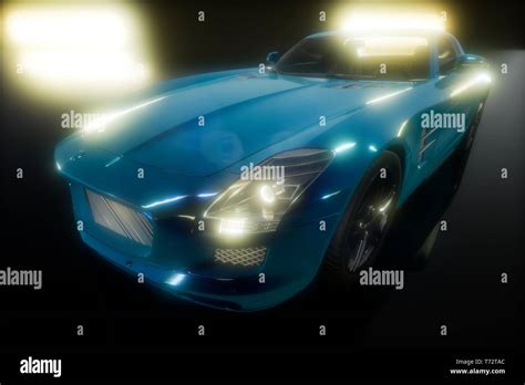 Sports Car Blueprint Hi Res Stock Photography And Images Alamy