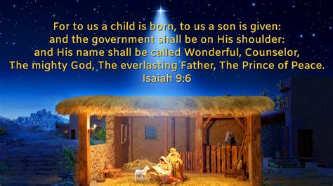 Birth Of Jesus Christ Bible Verse