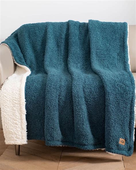 Ugg Ana Reversible Cozy Knit Throw Blanket Neiman Marcus