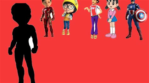 Tebak Gambar Adit Jadi Iron Man Upin Ipin Doraemon YouTube