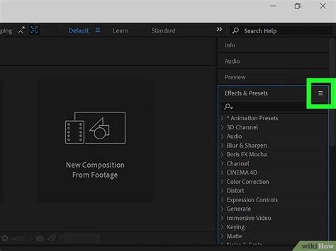 Como Instalar Presets No Adobe After Effects Passos