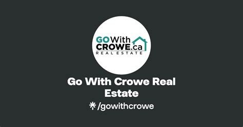 Go With Crowe Real Estate Instagram Facebook Linktree