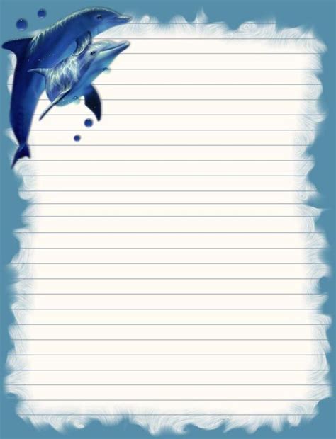 Papier A Lettre Writing Paper Printable Stationery Stationary