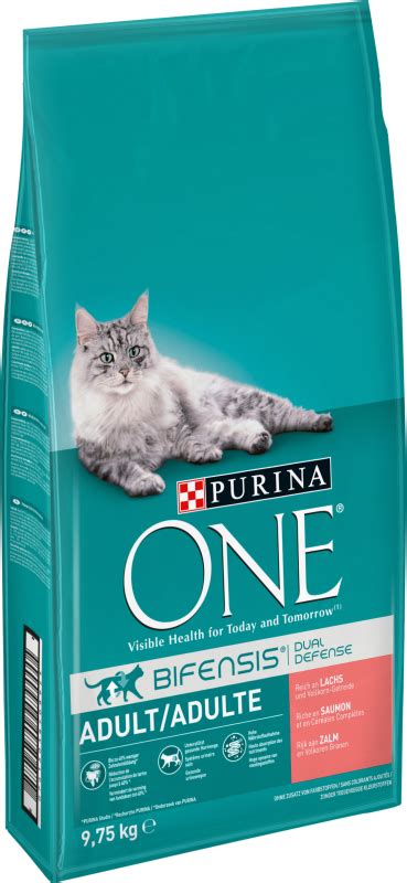 PURINA ONE Bifensis Gatos adultos Pienso con Salmón