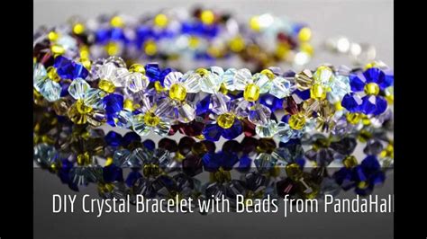 Pandahall DIY Crystal Bracelet With Beads Tutorial